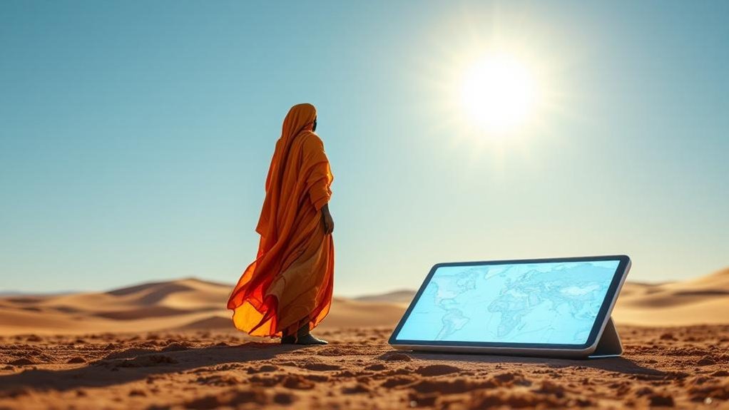 nomadische levensstijl verbeterd door AI